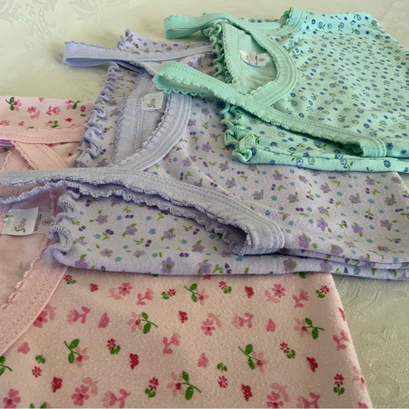 Girls Floral Tank Top SET. Super comfortable - Picture 2 of 7